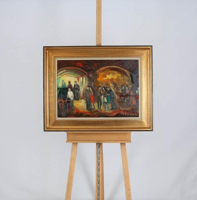 Paul Permeke (1918-1990) - Dansende figuren, Antiquités & Art, Art | Peinture | Classique