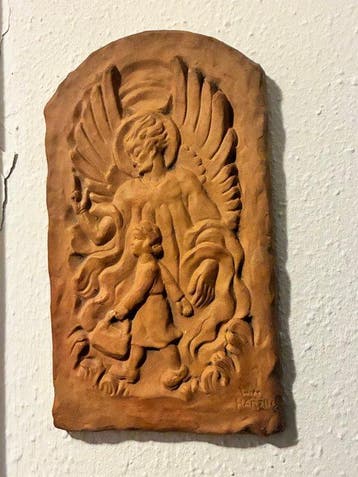 Van Rossum - Wim Harzing (1898-1978) - Relief - Ange