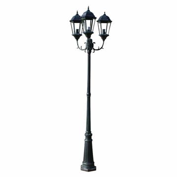 vidaXL Tuinlantaarn Brighton 3-arms 230 cm donkergroen/zwart, Verzenden, Nieuw