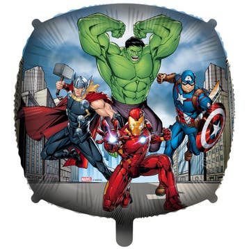 Avengers Helium Ballon Vierkant Leeg 46cm, Verzenden