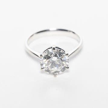 Sans prix de réserve - Bague de fiançailles - 18 carats Or, Bijoux, Sacs & Beauté