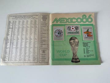 Panini World Cup Mexico 86 Diego Maradona Compleet album -