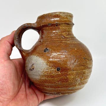 Médiéval Grès cruche de Raeren (Belgique) - cruche en grès