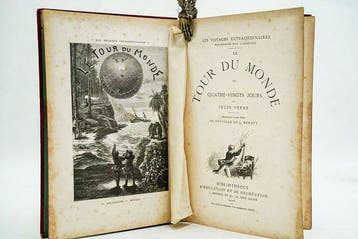 Jules Verne / Alphonse de Neuville et Léon Benett - Le tour, Antiek en Kunst
