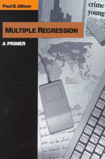 Multiple Regression 9780761985334 Paul D. Allison, Verzenden, Paul D. Allison