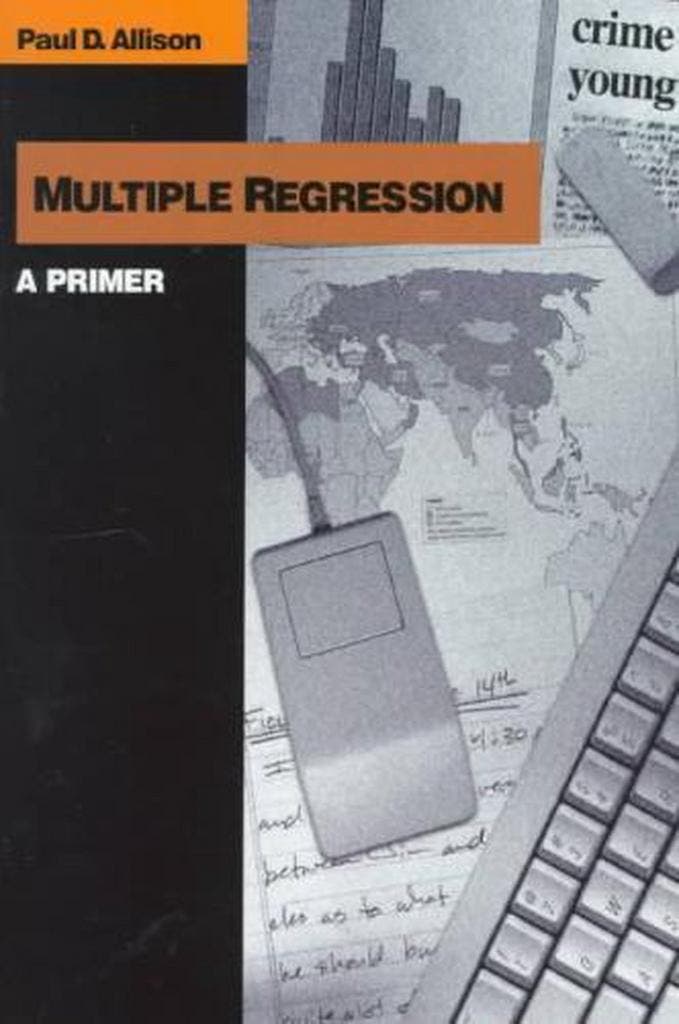 Multiple Regression 9780761985334 Paul D. Allison, Livres, Langue | Anglais, Envoi