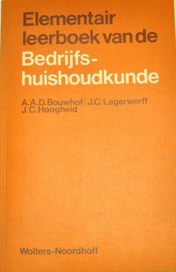 Elementair leerboek van de Bedrijfs - Noordhoff, Boeken, Verzenden, Nieuw