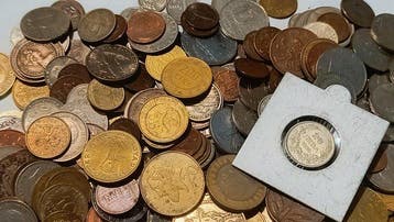 Wereld. Collection of over 450+ coins, from different