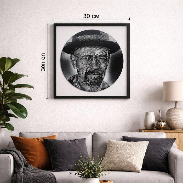 sos stencil - Breaking bad, Antiek en Kunst, Kunst | Schilderijen | Modern