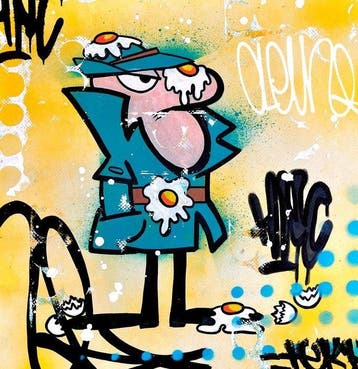 Moabit - Pink Panther X Brekkie Served - Diptych, Antiek en Kunst
