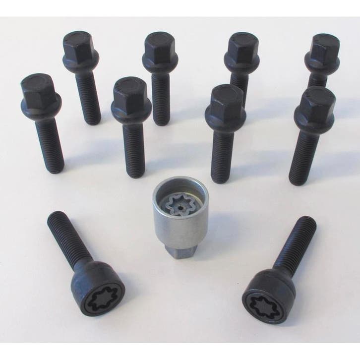 H&R Wielboutenset bolkonisch R13 M14x1.50 - Lengte 35mm - Zw, Autos : Pièces & Accessoires, Suspension & Châssis, Envoi