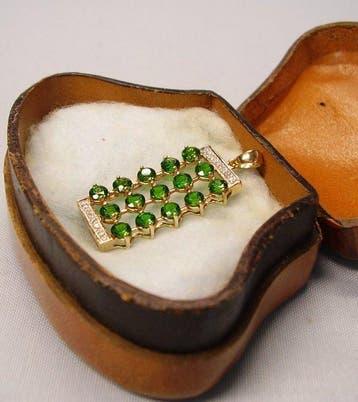 Zonder minimumprijs - Hanger - 9 kt. Geel goud - 2.33ct. tw.