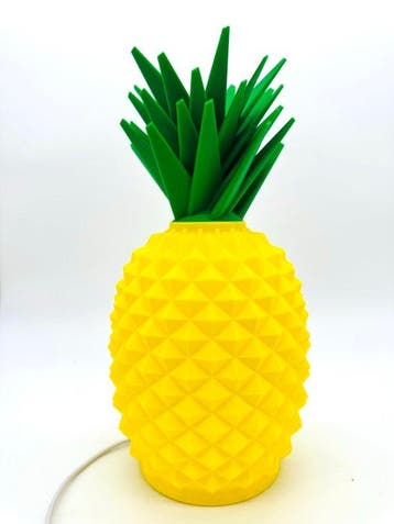 Tafellamp - Plastic - ananas