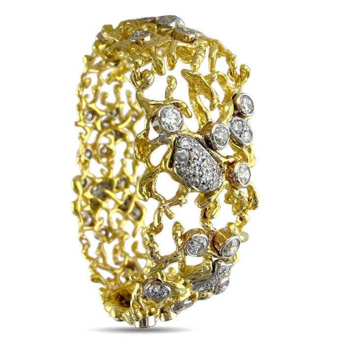 Other brand - Armband - 18 karaat Geel goud, Exclusieve 18k, Handtassen en Accessoires, Armbanden