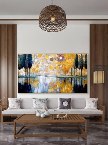 Mrs Art Prime - The Surrealistic Nature Escape in Klimt, Antiquités & Art