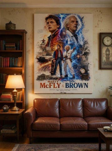 Jacob Hitt - does Back to the Future w/COA XXL, Verzamelen, Nieuw