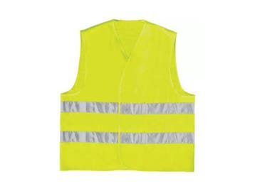 Veiling - 2x DeltaPlus veiligheidsvest maat XXL Hi-Vis GILP2, Nieuw