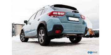 FOX Subaru XV - G5 einddemper, dwarsuitgang rechts/links - 1, Verzenden