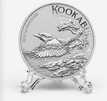 Australië. 1 Dollar 2026 – Kookaburra – 1 oz Silver coin –, Postzegels en Munten, Munten | Europa | Niet-Euromunten