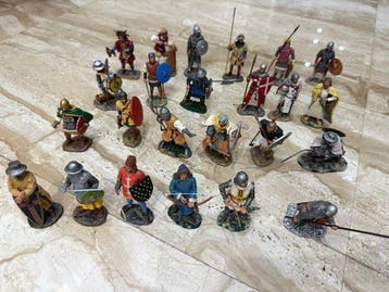 Del Prado - Action figure Lotto di 24 Soldatini in Piombo