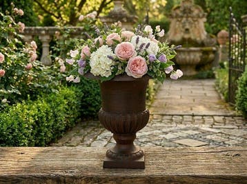 Pot de fleurs (2) - Fonte - Vase français, Antiquités & Art
