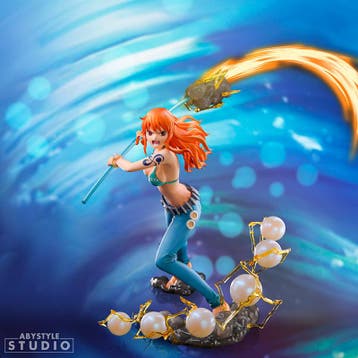 One Piece statue 1/10 Nami 16 cm, Ophalen of Verzenden