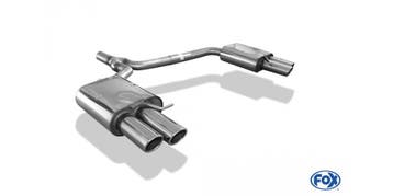 FOX Audi A4 B8 Sedan/ Avant + S-Line einddemper rechts/links, Verzenden, Nieuw