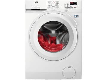 AEG - Wasmachine Voorlader - 8 kg - Wit, Elektronische apparatuur, Wasmachines, Verzenden, Nieuw, 95 cm of meer, Energieklasse A of zuiniger