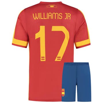 Kingdo Williams Spanje Voetbaltenue - Kind en Volwassenen, Verzenden, Nieuw, Bal