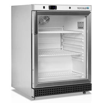 Koelkast | SERIE U | 130L | RVS | +2°C/+10°C | Statisch +, Verzenden, Nieuw in verpakking