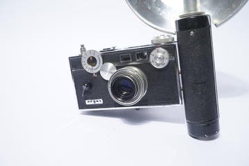 Argus The Brick C3, con flash. Vintage americana anni 40., Nieuw