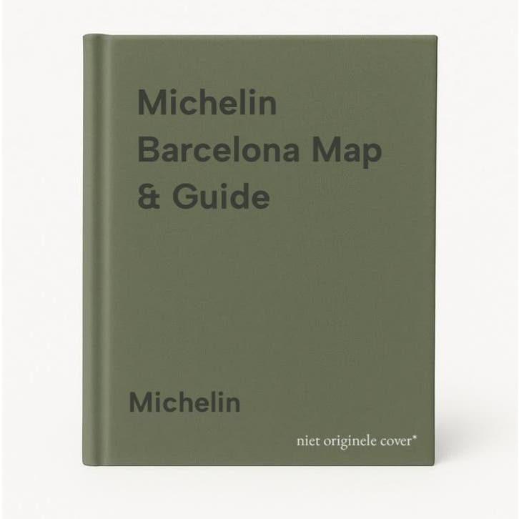 Michelin Barcelona Map & Guide 9782067229693 Michelin, Boeken, Taal | Engels, Zo goed als nieuw, Verzenden