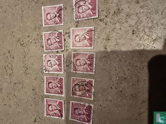 België - Koning Boudewijn - 1953, Postzegels en Munten, Postzegels | Europa | België, Gestempeld, Verzenden