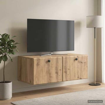 vidaXL Wandmontage TV-kast 78,5 x 41 x 30 cm Artisanaal, Verzenden, Nieuw