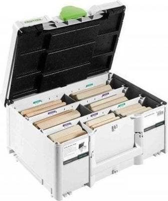Festool Domino XL Assortiment Systainer D12/D14 128-delig, Bricolage & Construction, Outillage | Scies mécaniques, Envoi