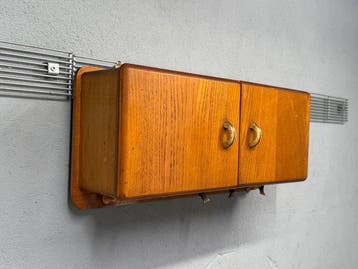 Armoire - Bois - Armoire murale des années 1970