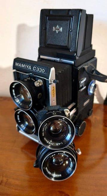 Mamiya C330 Professional f + 2.8/80 + 4.5/55 Appareil photo, TV, Hi-fi & Vidéo, Appareils photo analogiques