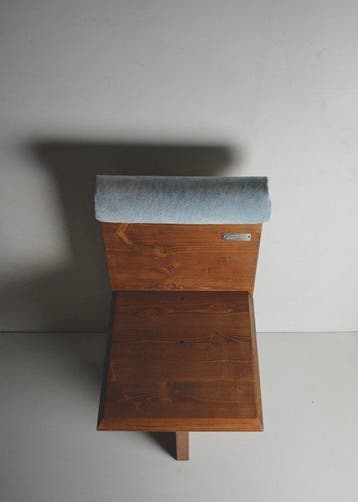 Studio Greca - Stoel - C26 - Hout, Fluweel - 25 Beperkte