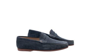 RUBINACCI LONDON HOUSE - 6 UK - 40 IT - Blue Ocean Suede