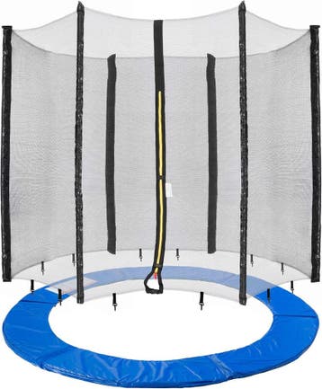 Veiligheidsnet Trampoline - Randafdekking 244 cm - Trampolin, Verzenden, Nieuw