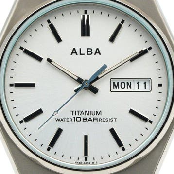 Seiko - ALBA Titanium Day-Date - Zonder minimumprijs -