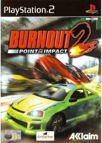 Burnout 2 Point of Impact (PS2 Games), Games en Spelcomputers, Games | Sony PlayStation 2, Ophalen of Verzenden, Zo goed als nieuw