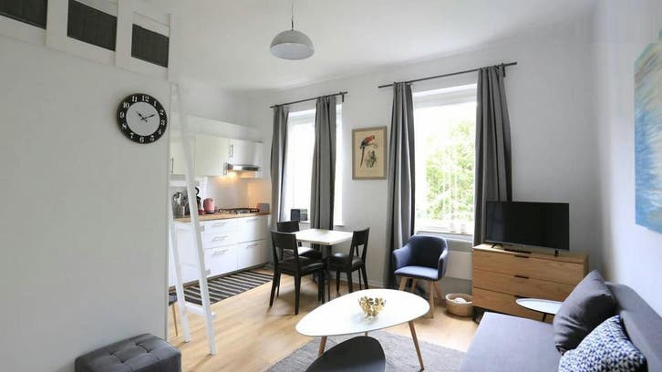 Appartement en Rue Souveraine, Ixelles, Immo, Appartements & Studios à louer, 20 à 35 m², Bruxelles