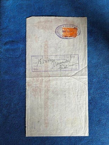 Brazilië. 1 x 1316.50 pesetas 1926