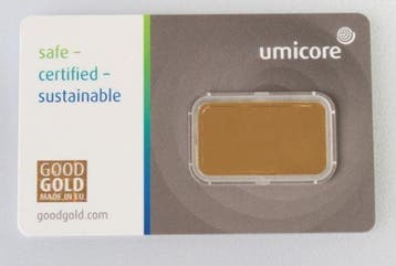 10 gram - Goud .999 - Umicore, Belgium