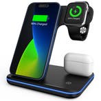 Strex 3-in-1 Draadloze Oplader - Wireless Charger - 15W Fast, Verzenden, Nieuw