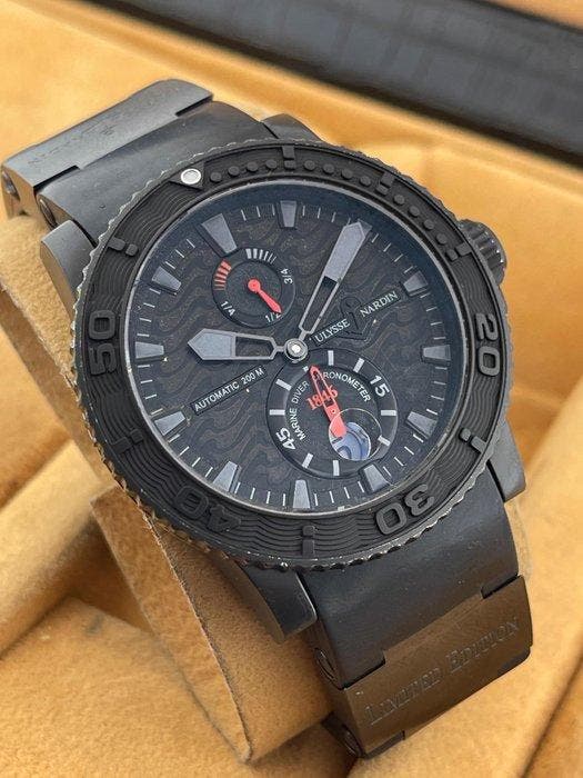 Ulysse Nardin - Marine Diver Black Sea Limited Edition -, Bijoux, Sacs & Beauté, Montres | Hommes