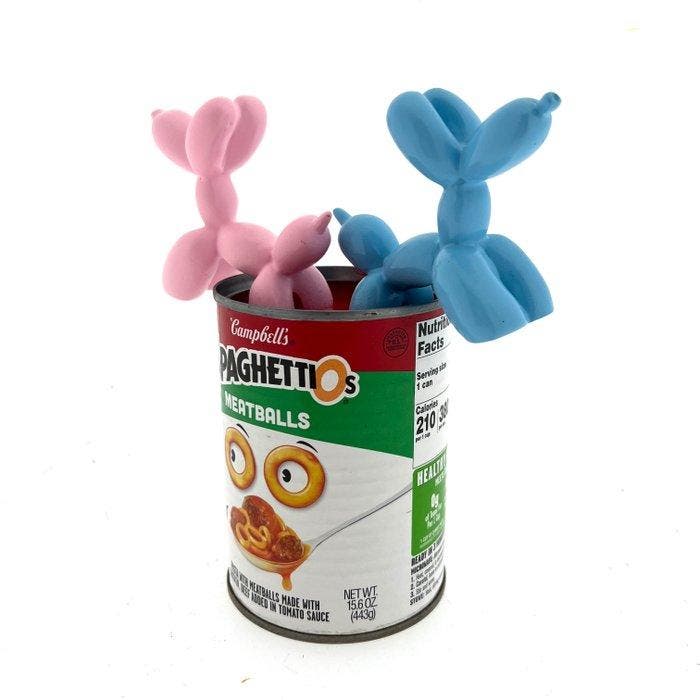 Koen Betjes (1992) - Balloon Dogs (2) x Campbell’s Soup, Antiquités & Art, Art | Objets design