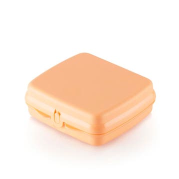 Tupperware Eco Sandwichdoos Pasteloranje, Huis en Inrichting, Keuken | Tupperware, Verzenden, Nieuw