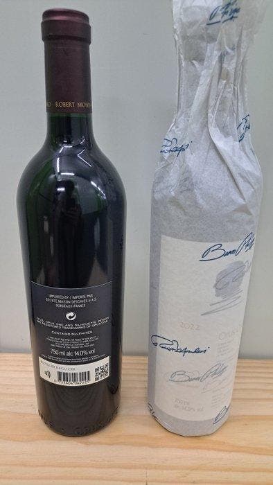 2022 Opus One Robert Mondavi Rothschild - Napa Valley - 1, Collections, Vins